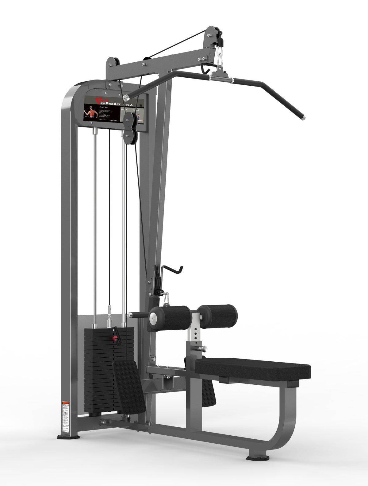 Seated row lat pulldown sale